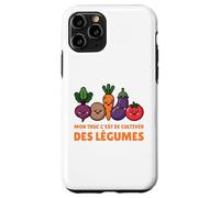 Mon Truc C’est De Cultiver des Légumes Humour Jardinage Coque pour iPhone 11 Pro