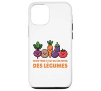 Mon Truc C’est De Cultiver des Légumes Humour Jardinage Coque pour iPhone 12/12 Pro