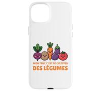 Mon Truc C’est De Cultiver des Légumes Humour Jardinage Coque pour iPhone 15 Plus