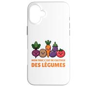 Mon Truc C’est De Cultiver des Légumes Humour Jardinage Coque pour iPhone 16 Plus
