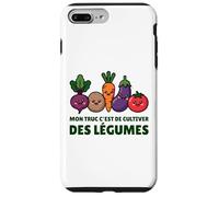 Mon Truc C’est De Cultiver des Légumes Humour Jardinage Coque pour iPhone 7 Plus/8 Plus