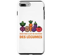 Mon Truc C’est De Cultiver des Légumes Humour Jardinage Coque pour iPhone 7 Plus/8 Plus