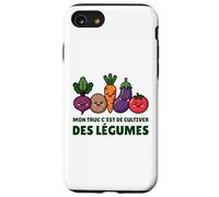 Mon Truc C’est De Cultiver des Légumes Humour Jardinage Coque pour iPhone SE (2020) / 7/8