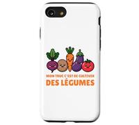 Mon Truc C’est De Cultiver des Légumes Humour Jardinage Coque pour iPhone SE (2020) / 7/8