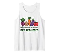 Mon Truc C’est De Cultiver des Légumes Humour Jardinage Débardeur
