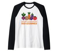 Mon Truc C’est De Cultiver des Légumes Humour Jardinage Manche Raglan