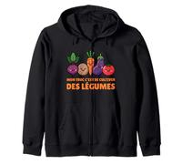 Mon Truc C’est De Cultiver des Légumes Humour Jardinage Sweat à Capuche