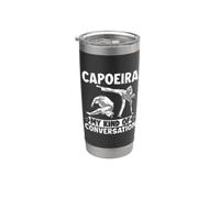 Mon type de conversation : Capoeira Gobelet isotherme en acier inoxydable double paroi