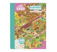 Mon univers cosy - mes petits potagers - un univers géant à composer ! - Ophélie Ortal - Auzou Philippe Eds - broché - Document jeunesse