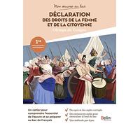 Mon œuvre au bac - Olympe de Gouges, La Déclaration des droits de la femme et de la citoyenne