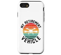 Mon véhicule de retraite drôle drone pilote retraite Coque pour iPhone SE (2020) / 7 / 8