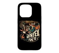 Mon vélo est-il OK ? Colorful Upside Down Rider ? Coque pour iPhone 15 Pro