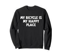 Mon vélo est Mon Lieu de Bonheur Sweatshirt