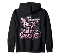 Mon Ventre me Fait Mal et Je suis en colère Contre Le Sweat à Capuche