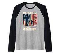 Mon vétéran préféré est la Famille Patriotique de Mon Grand-père Manche Raglan