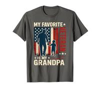 Mon vétéran préféré est la Famille Patriotique de Mon Grand-père T-Shirt