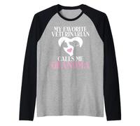 Mon vétérinaire préféré m'appelle Grand-mère de vétérinaire Manche Raglan