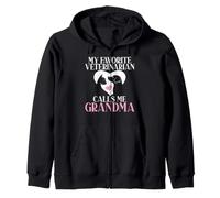 Mon vétérinaire préféré m'appelle Grand-mère de vétérinaire Sweat à Capuche