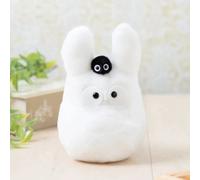 Mon voisin Totoro - Peluche Beanbag Totoro Blanc avec noiraude - Sun Arrow