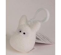 Mon voisin Totoro Pendentif peluche Totoro blanc 6 cm
