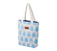 Mon Voisin Totoro Sac Shopping Silhouette Totoro Bleu