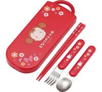 Mon voisin Totoro Set de baguettes & cuillères & fourchettes Mei Red