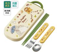 Mon Voisin Totoro - Totoro - Set Baguettes Cuillère Et Fourchette