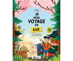 Mon voyage en Asie - Jana Sedlackova - Albatros - cartonné - Document jeunesse