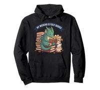 Mon W nd est Complet, Joli Design Dragon Reader Sweat à Capuche