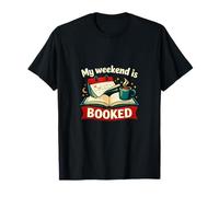 Mon Week-End est réservé, Amateur de Livres, graphisme Cosy T-Shirt