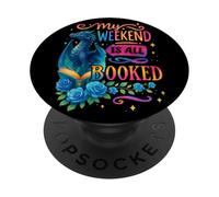 Mon Week-End est réservé aux Amateurs de Romans sur Les Dragons PopSockets PopGrip Adhésif