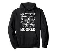 Mon week-end est réservé - Cute Book Reader Lover Bookworm Sweat à Capuche