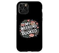 Mon week-end est réservé Lecture Lire Livres Reader Nerd Coque pour iPhone 11 Pro