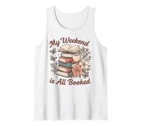 Mon W nd est réservé, Mignon, Douillet, Amateur de Lecture, Floral Débardeur