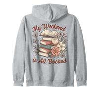 Mon W nd est réservé, Mignon, Douillet, Amateur de Lecture, Floral Sweat à Capuche
