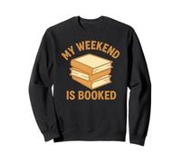 Mon Week-End est réservé. Pile de Livres Sweatshirt