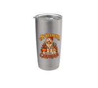 Mon W nd Porte Un Cardigan Chien Doodle Automne Gobelet isotherme en acier inoxydable double paroi