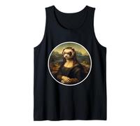 Mona Ferret Peinture Drôle Propriétaire Animal Lover Art Lover Classique Fun Débardeur