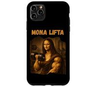 Mona Lifta Muscle Mona Lisa Lifting Weights Bodybuilding Gym Coque pour iPhone 11 Pro Max
