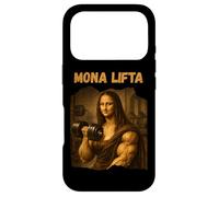 Mona Lifta Muscle Mona Lisa Lifting Weights Bodybuilding Gym Coque pour iPhone 17 Pro