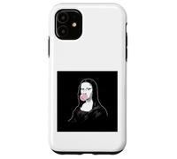 Mona Lisa Bubblegum drôle Coque pour iPhone 11