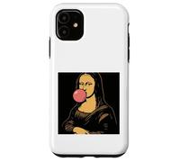 Mona Lisa Bubblegum drôle Coque pour iPhone 11