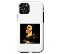 Mona Lisa Bubblegum drôle Coque pour iPhone 11 Pro