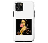Mona Lisa Bubblegum drôle Coque pour iPhone 11 Pro