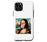 Mona Lisa Bubblegum drôle Coque pour iPhone 11 Pro