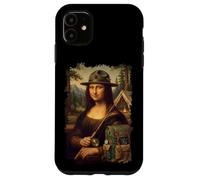 Mona Lisa Camping Pêche Vacances Canne pour Pêcheurs Coque pour iPhone 11