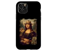 Mona Lisa Camping Vacances Randonnée Camping Feu De Camp Coque pour iPhone 11 Pro
