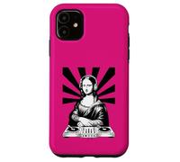 Mona Lisa Casque DJ Renaissance Art Musique Lover Coque pour iPhone 11