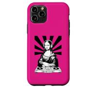Mona Lisa Casque DJ Renaissance Art Musique Lover Coque pour iPhone 11 Pro