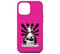 Mona Lisa Casque DJ Renaissance Art Musique Lover Coque pour iPhone 12 Pro Max